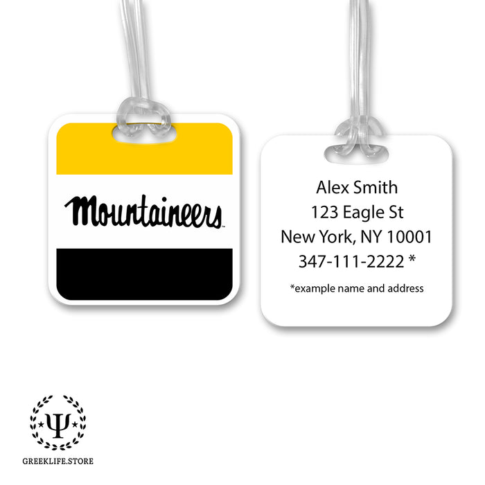 Appalachian State University Luggage Bag Tag (square)