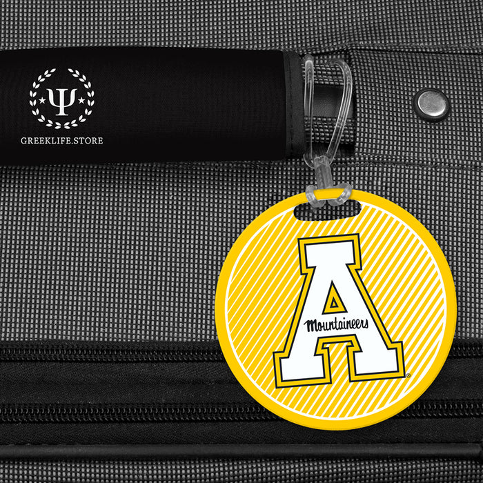 Appalachian State University Luggage Bag Tag (round)