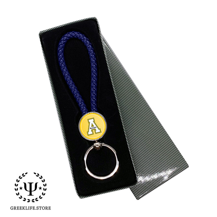 Appalachian State University Keychain Round