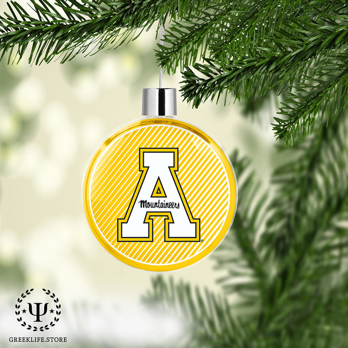 Appalachian State University Christmas Ornament Flat Round