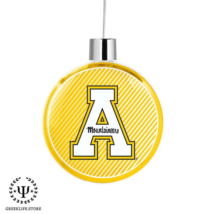 Appalachian State University Christmas Ornament Flat Round