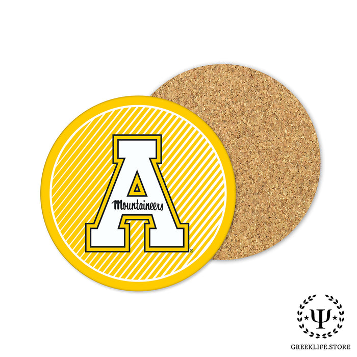 Appalachian State University Beverage Coasters Round (Set of 4)