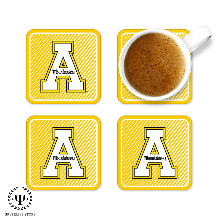 Appalachian State University Beverage Coasters Square (Set of 4)