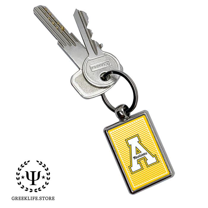 Appalachian State University Keychain Rectangular