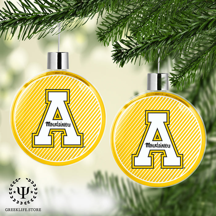 Appalachian State University Christmas Ornament Flat Round