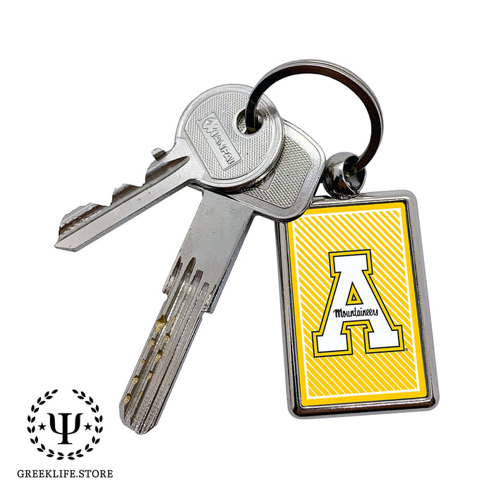 Appalachian State University Keychain Rectangular