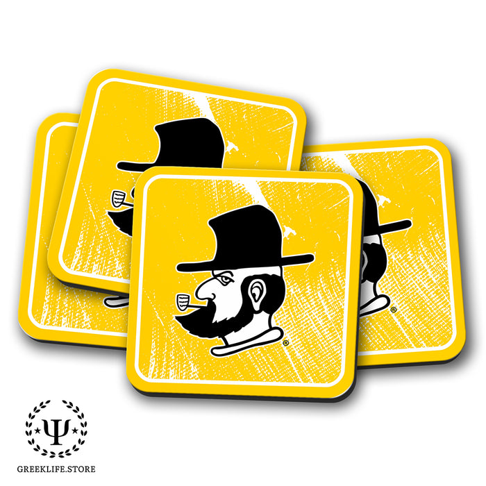 Appalachian State University Beverage Coasters Square (Set of 4)
