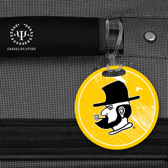 Appalachian State University Luggage Bag Tag (round)
