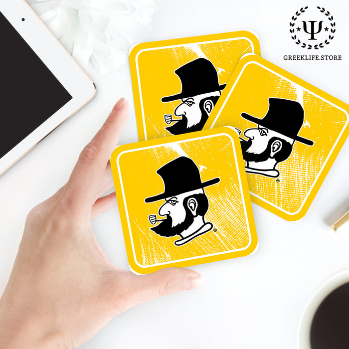 Appalachian State University Beverage Coasters Square (Set of 4)