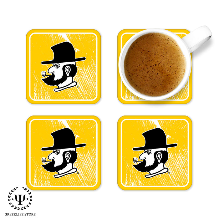 Appalachian State University Beverage Coasters Square (Set of 4)