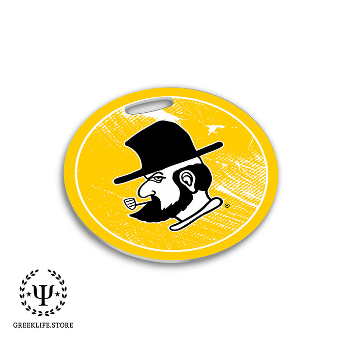 Appalachian State University Luggage Bag Tag (round)