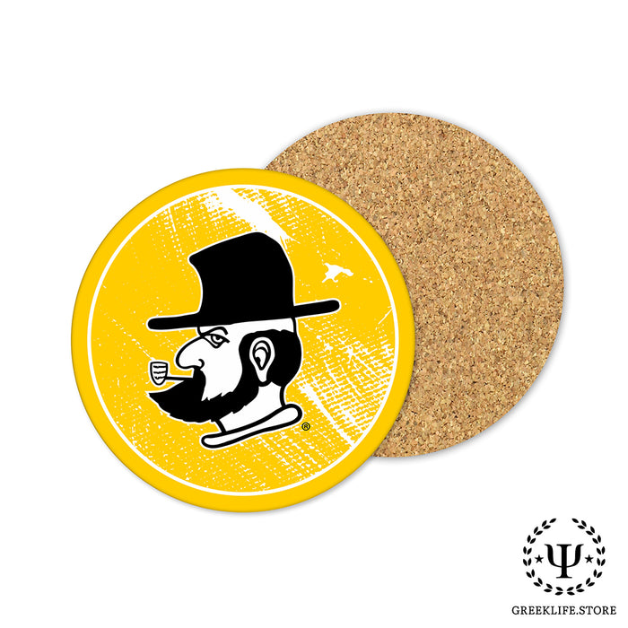 Appalachian State University Beverage Coasters Round (Set of 4)