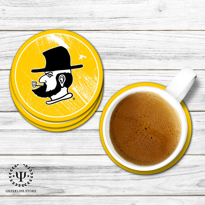 Appalachian State University Beverage Coasters Round (Set of 4)