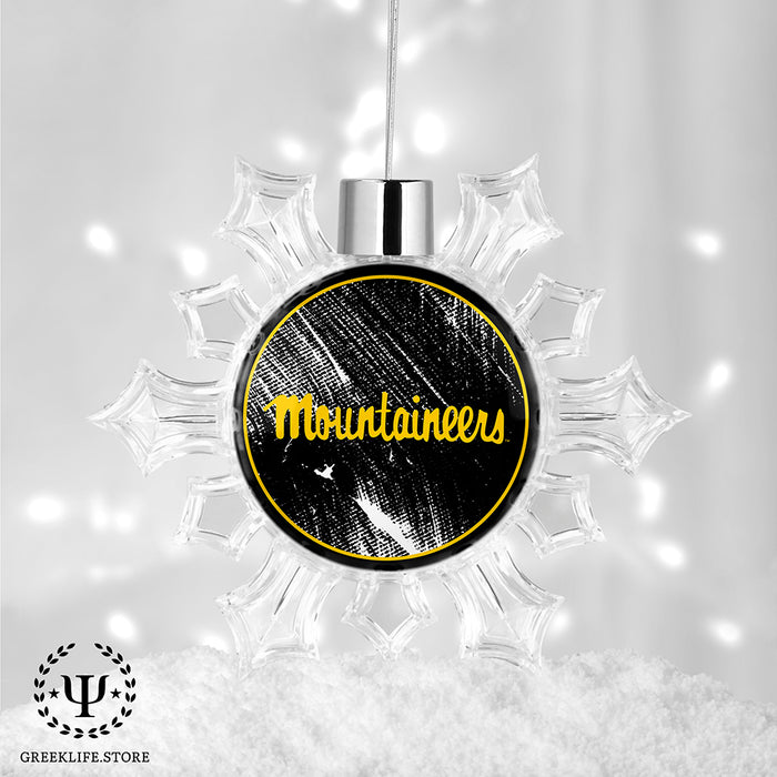 Appalachian State University Christmas Ornament - Snowflake