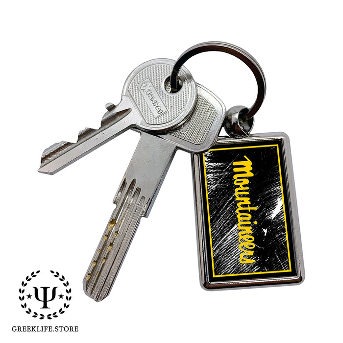 Appalachian State University Keychain Rectangular