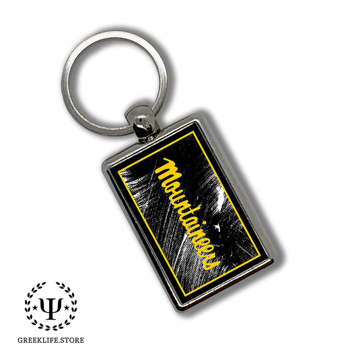 Appalachian State University Keychain Rectangular