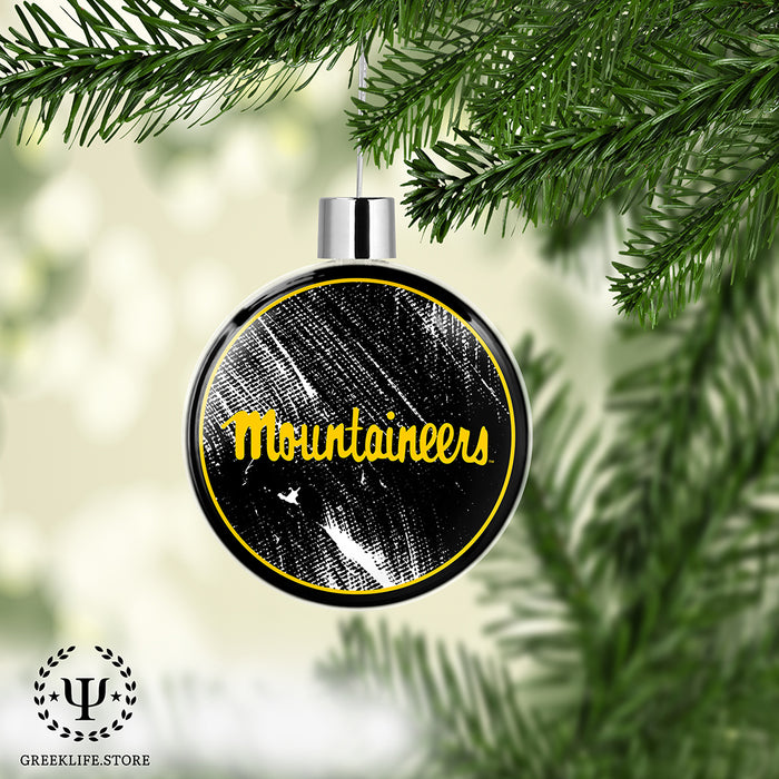 Appalachian State University Christmas Ornament Flat Round