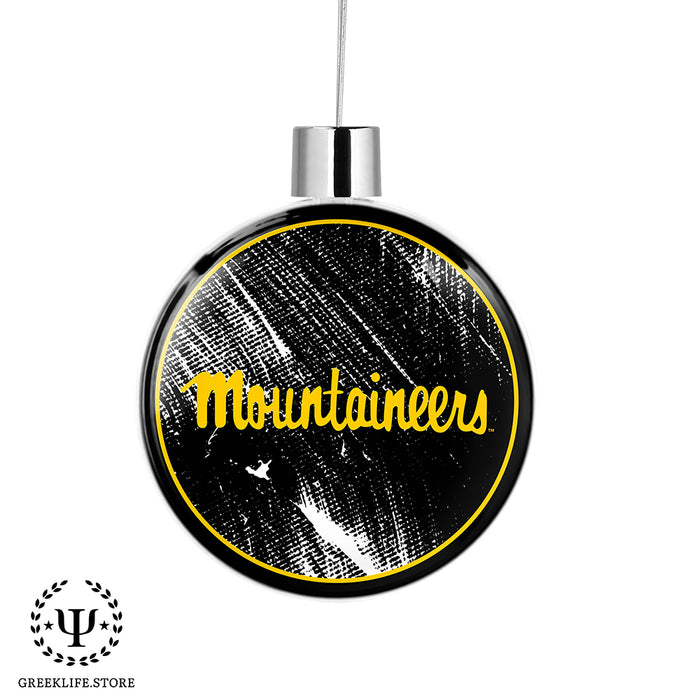 Appalachian State University Christmas Ornament Flat Round