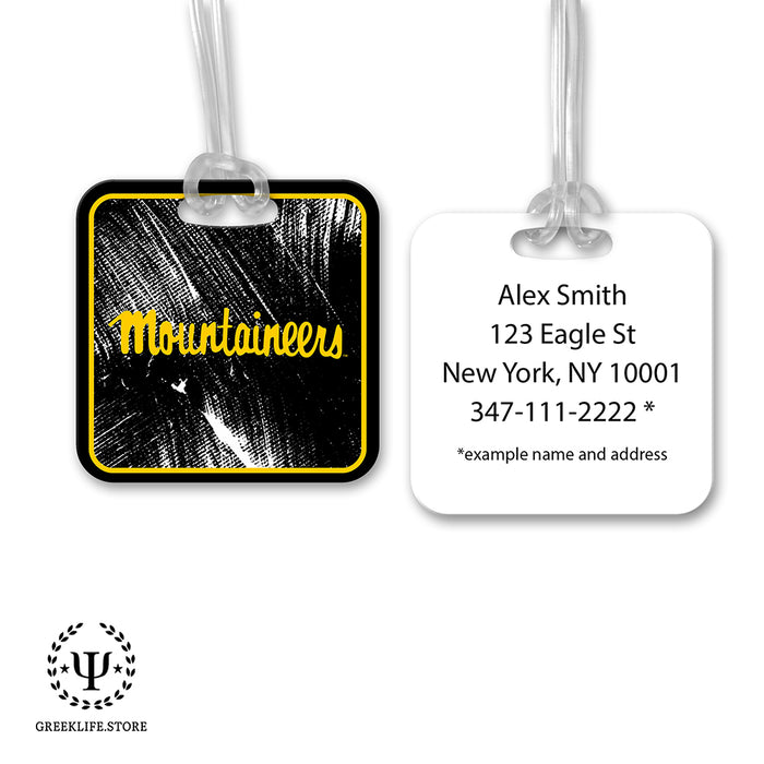 Appalachian State University Luggage Bag Tag (square)