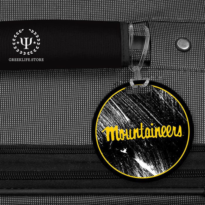 Appalachian State University Luggage Bag Tag (round)