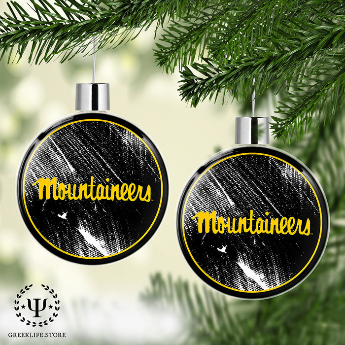 Appalachian State University Christmas Ornament Flat Round