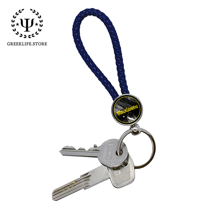 Appalachian State University Keychain Round