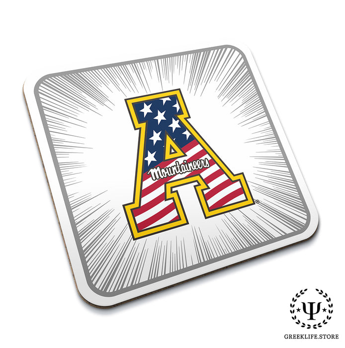 Appalachian State University Beverage Coasters Square (Set of 4)