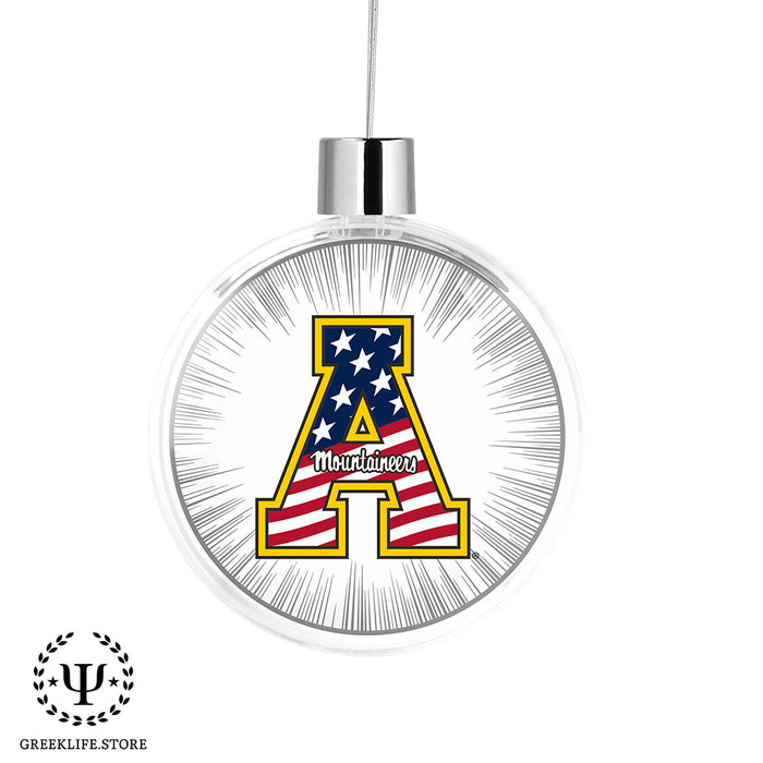 Appalachian State University Christmas Ornament Flat Round