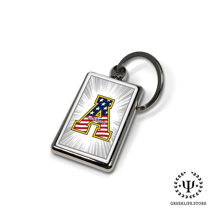 Appalachian State University Keychain Rectangular