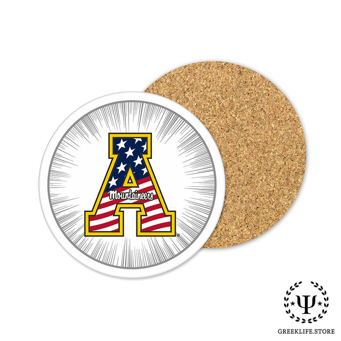 Appalachian State University Beverage Coasters Round (Set of 4)