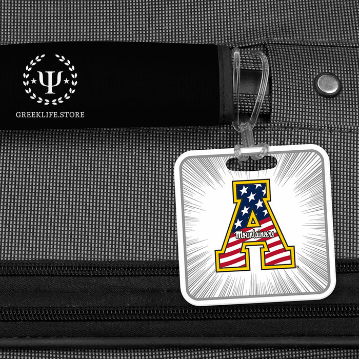 Appalachian State University Luggage Bag Tag (square)