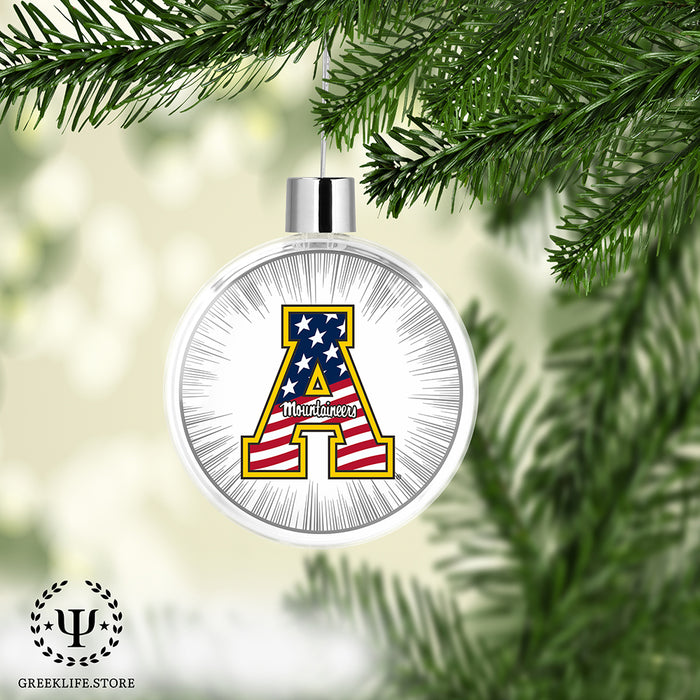 Appalachian State University Christmas Ornament Flat Round