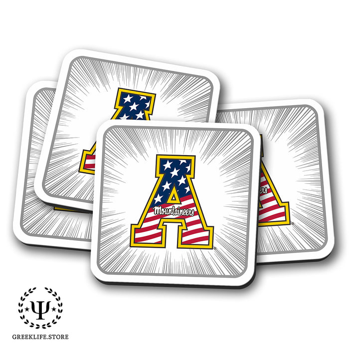 Appalachian State University Beverage Coasters Square (Set of 4)