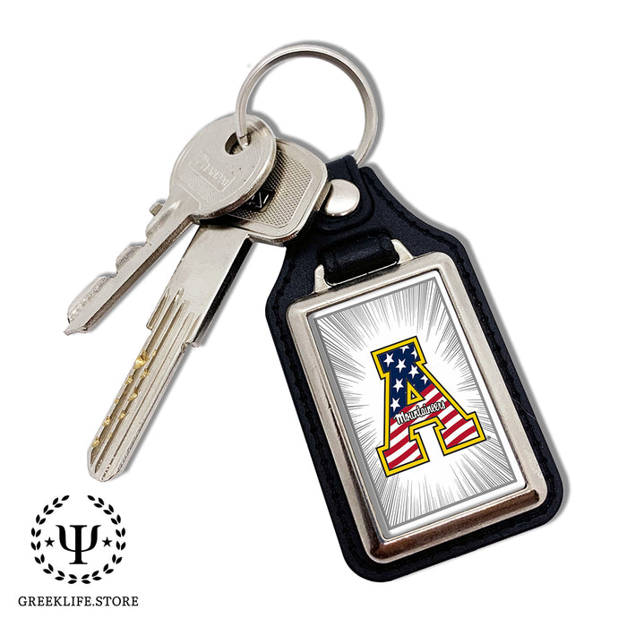 Appalachian State University Keychain Rectangular