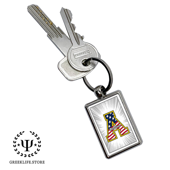 Appalachian State University Keychain Rectangular
