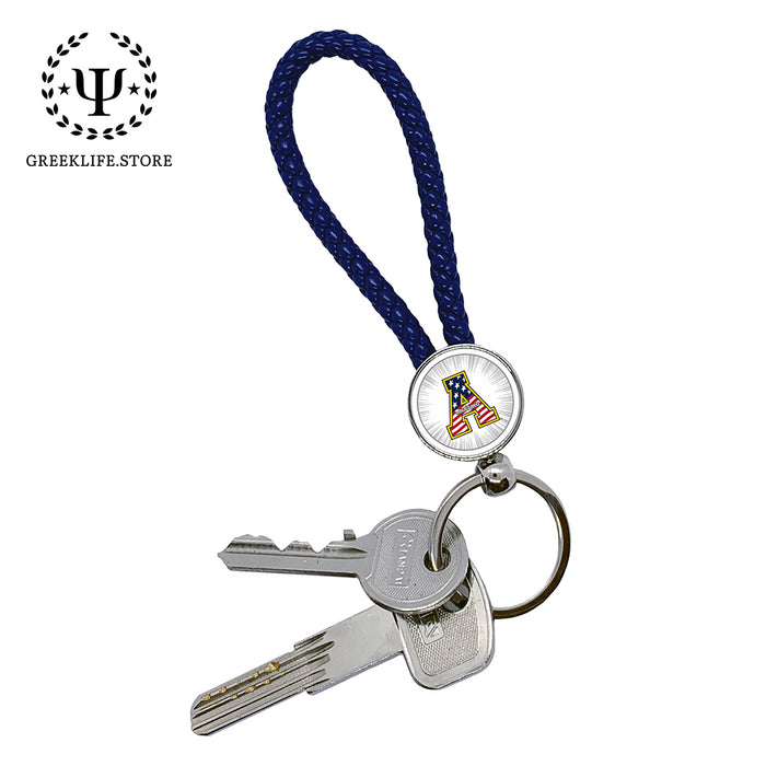 Appalachian State University Keychain Round