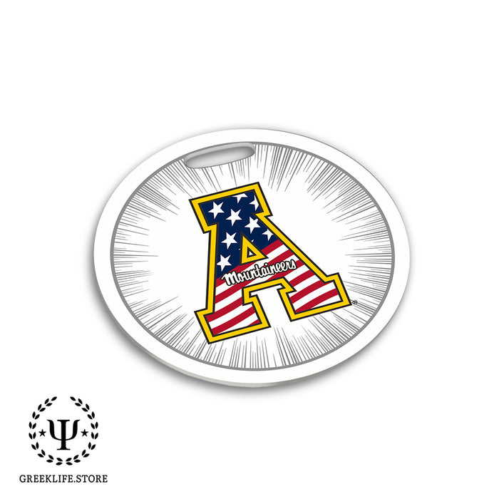 Appalachian State University Luggage Bag Tag (round)