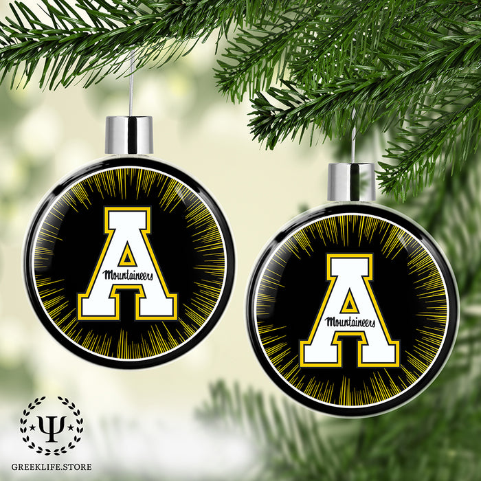 Appalachian State University Christmas Ornament Flat Round