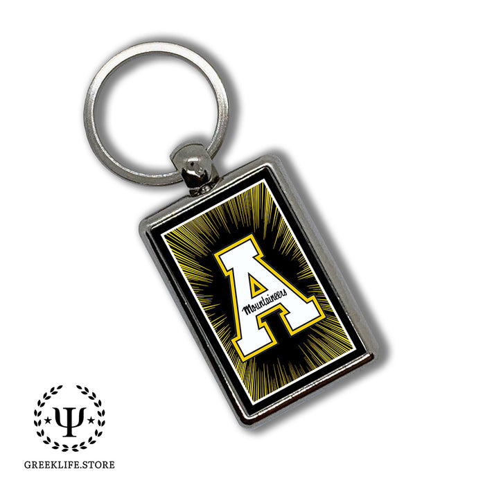 Appalachian State University Keychain Rectangular