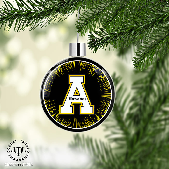 Appalachian State University Christmas Ornament Flat Round