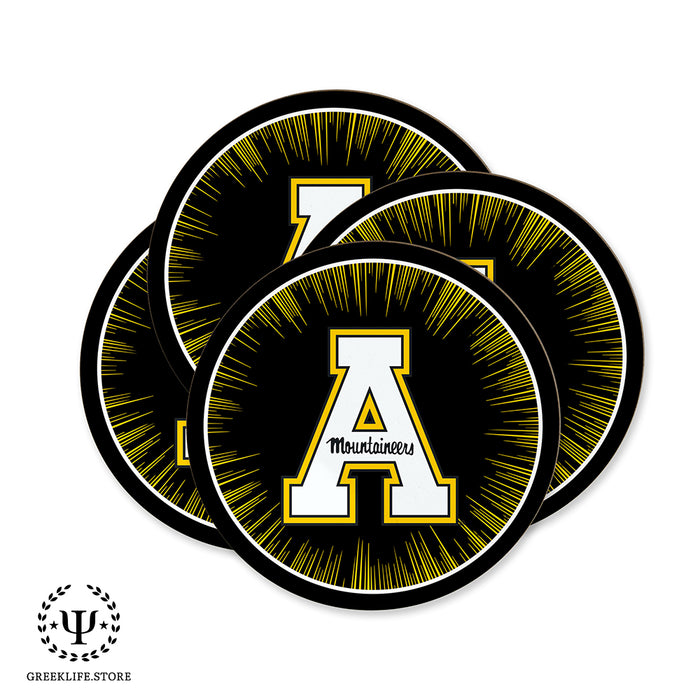 Appalachian State University Beverage Coasters Round (Set of 4)