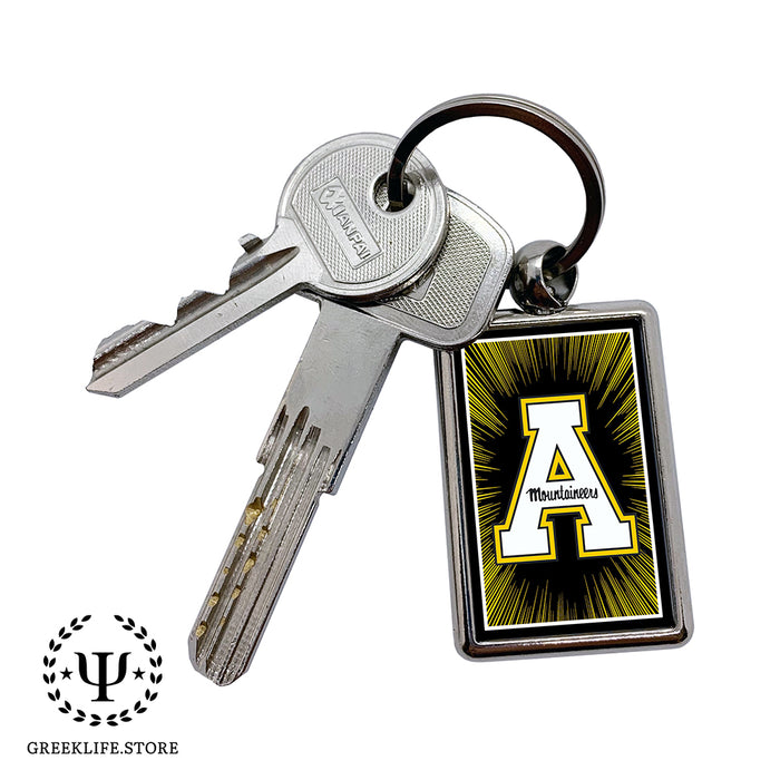 Appalachian State University Keychain Rectangular