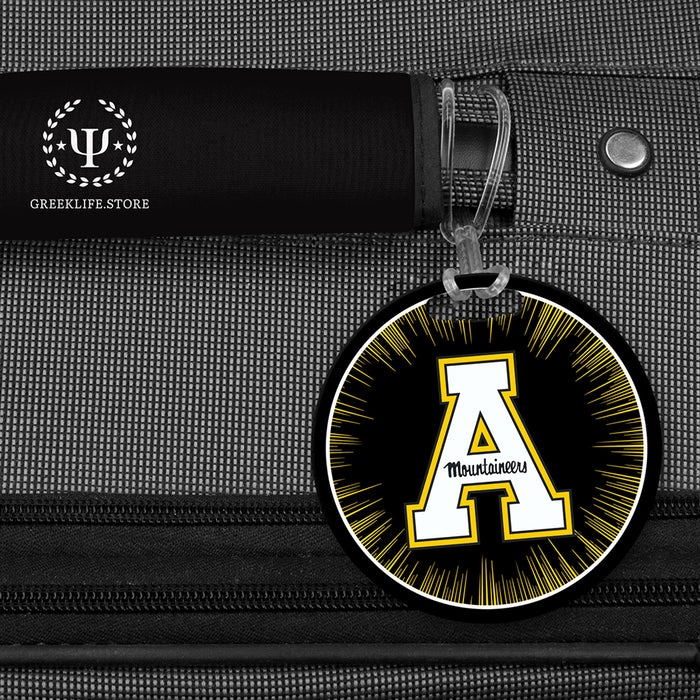 Appalachian State University Luggage Bag Tag (round)