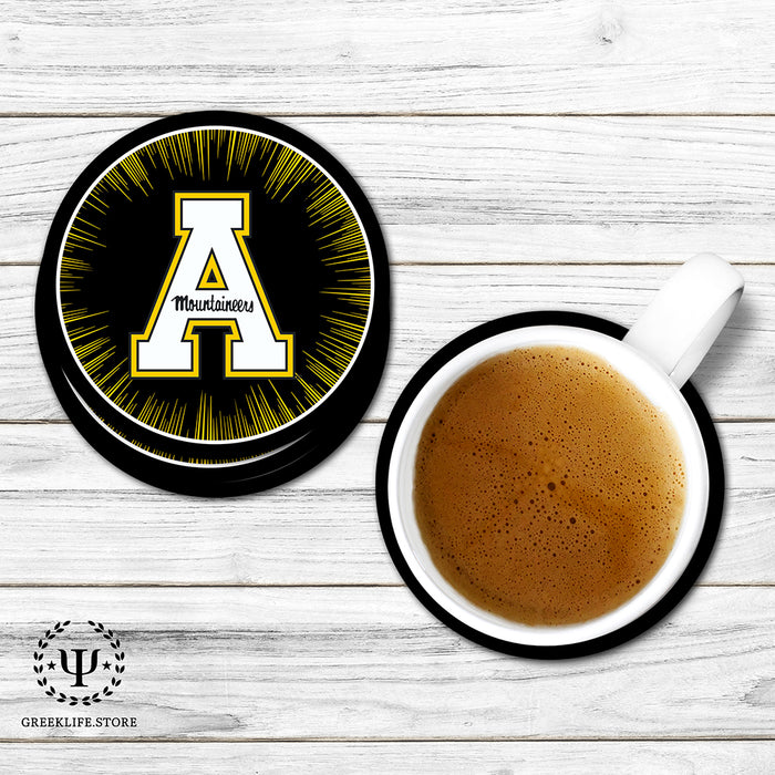 Appalachian State University Beverage Coasters Round (Set of 4)