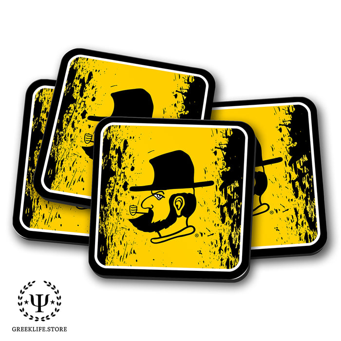 Appalachian State University Beverage Coasters Square (Set of 4)