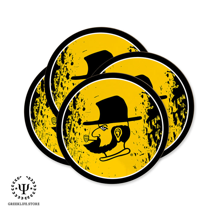 Appalachian State University Beverage Coasters Round (Set of 4)