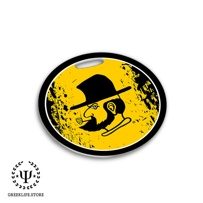 Appalachian State University Luggage Bag Tag (round)