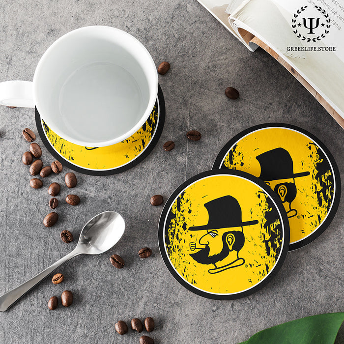Appalachian State University Beverage Coasters Round (Set of 4)