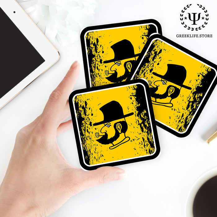 Appalachian State University Beverage Coasters Square (Set of 4)