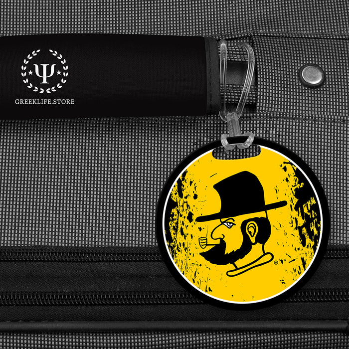 Appalachian State University Luggage Bag Tag (round)